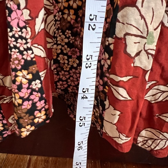 Free People Revolve Tilda Maxi Dress in Neutral Combo size Medium - Picture 11 of 11